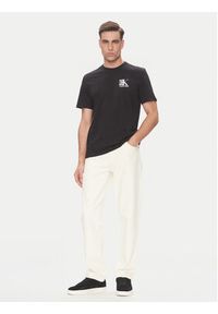 Calvin Klein T-Shirt Abstract Graphic LV04RC853G Czarny Regular Fit. Kolor: czarny. Materiał: bawełna #4
