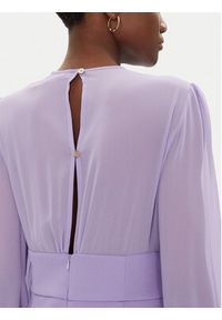 Rinascimento Sukienka koktajlowa CFC0123289003 Fioletowy Regular Fit. Kolor: fioletowy. Materiał: syntetyk. Styl: wizytowy #3