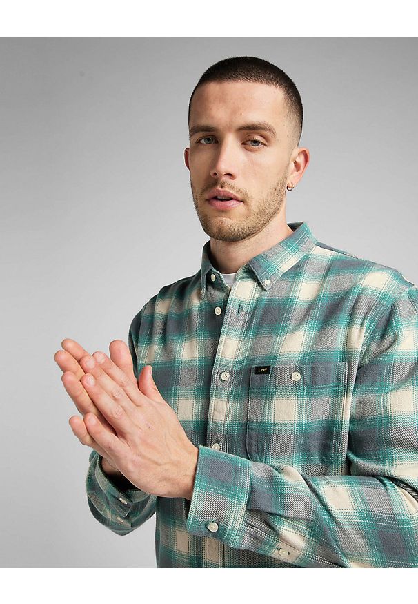 Lee - MĘSKA KOSZULA LEE RIVETED SHIRT L66IDODO 112321895