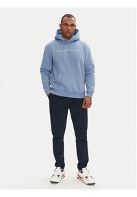Tommy Jeans Joggery Austin DM0DM20283 Granatowy Slim Fit. Kolor: niebieski. Materiał: bawełna #3