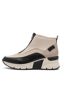 Rieker Sneakersy N6352-60 Beżowy. Kolor: beżowy. Materiał: syntetyk #4