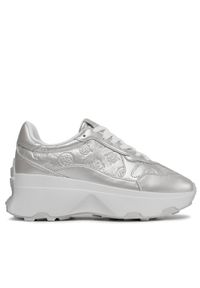 Guess Sneakersy Calebb8 FLPCB8 FAL12 Srebrny. Kolor: srebrny #1