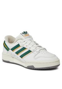 Adidas - adidas Sneakersy Team Court 2 Str IE5890 Biały. Kolor: biały. Materiał: skóra #5