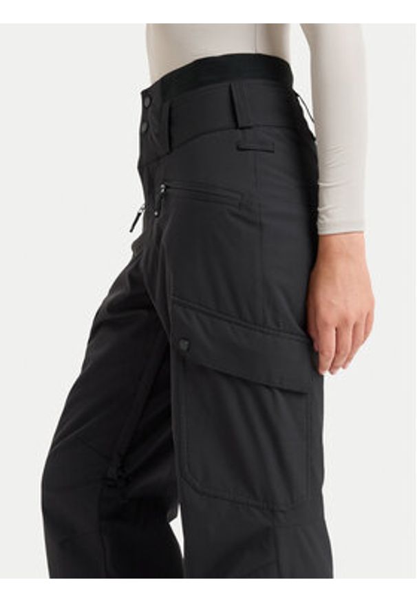 Roxy Spodnie snowboardowe Passive Lines ERJTP03293 Czarny Regular Fit. Kolor: czarny. Materiał: syntetyk. Sport: snowboard