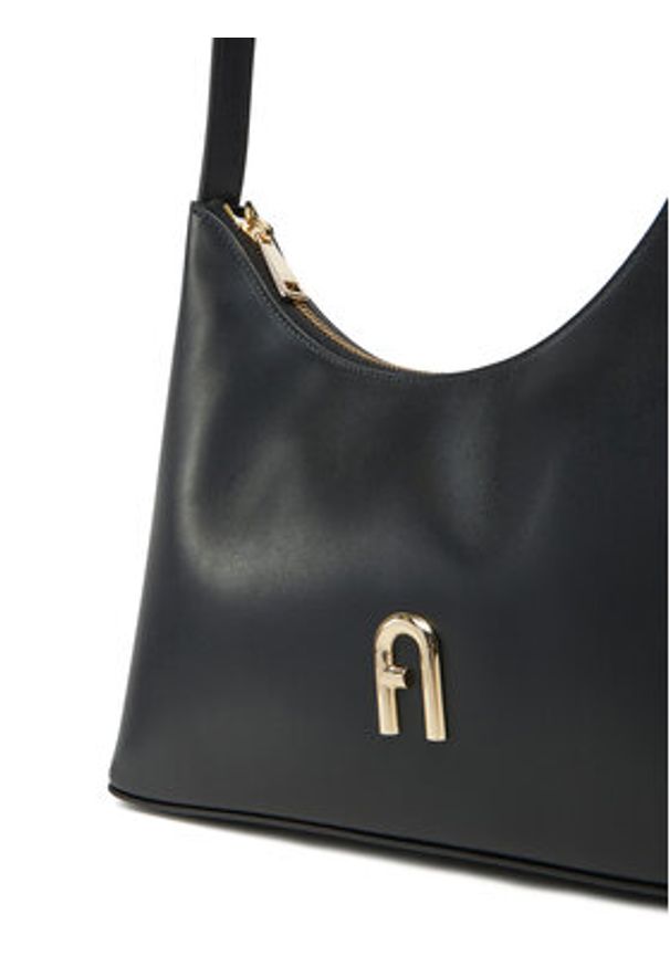 Furla Torebka Diamante WB00782 AX0733 O6000 Czarny. Kolor: czarny. Materiał: skórzane