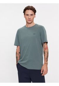 Hugo T-Shirt Dero222 50466158 Zielony Regular Fit. Kolor: zielony. Materiał: bawełna