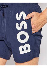 BOSS - Boss Szorty kąpielowe Octopus 50469602 Granatowy Regular Fit. Kolor: niebieski. Materiał: syntetyk #2