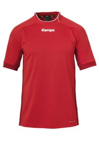KEMPA - Jersey Kempa Prime. Kolor: czerwony. Materiał: jersey. Długość rękawa: raglanowy rękaw