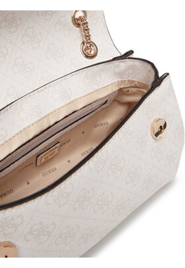 Guess Torebka Katya HWSG96 52210 Écru. Materiał: skórzane