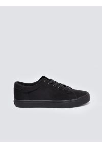 Big-Star - Trampki męskie niskie czarne SS174001 906. Okazja: na co dzień. Nosek buta: okrągły. Kolor: czarny. Materiał: jeans, materiał, guma. Styl: klasyczny, elegancki, casual