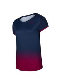 Koszulka dziewczęca Babolat Compete Sleeve Top granatowo/czerwona 128. Kolor: czerwony, niebieski, wielokolorowy