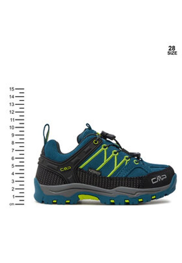 CMP Trekkingi Rigel Low Trekking Shoes Wp 3Q13244 Niebieski. Kolor: niebieski. Materiał: zamsz, skóra. Sport: turystyka piesza
