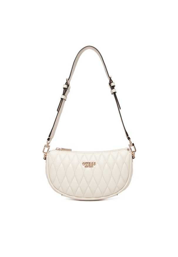Guess Torebka Valla Mini HWQG81 22720 Écru. Materiał: skórzane