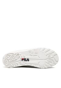 Fila Trapery Grunge II L Mid Wmn FFW0216.10004 Biały. Kolor: biały. Materiał: skóra