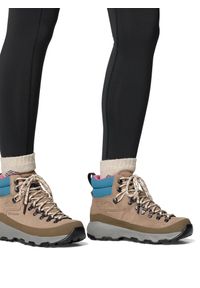 columbia - Buty turystyczne damskie Columbia Newton Alpine PT. Kolor: brązowy. Styl: sportowy
