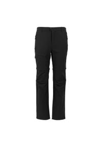Regatta - Męskie Spodnie Turystyczne Highton II Z Zamkiem Błyskawicznym. Kolor: czarny. Sezon: lato. Sport: turystyka piesza #1