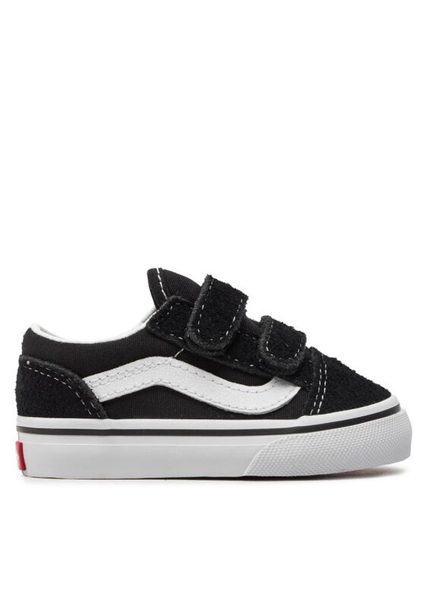 Vans Tenisówki Old Skool V VN000D3YBLK Czarny. Kolor: czarny. Materiał: skóra, zamsz