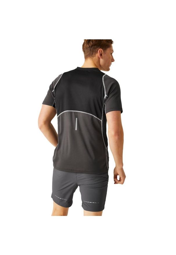 Regatta - Koszulka męska REGATTA Virda IV. Kolor: szary. Sport: turystyka piesza