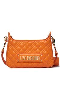 Love Moschino - Torebka LOVE MOSCHINO. Kolor: pomarańczowy