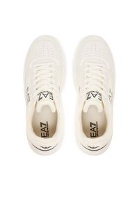 EA7 Emporio Armani Sneakersy 7X000338 AF18614 MZ188 Biały. Kolor: biały. Materiał: skóra #5