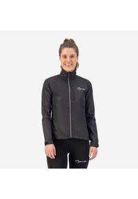 ROGELLI - Kurtka wiatrówka do biegania damska Rogelli Core. Kolor: czarny. Sport: bieganie #1