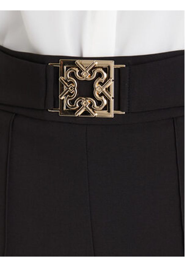 Rinascimento Spodnie materiałowe CFC0126211003 Czarny Regular Fit. Kolor: czarny. Materiał: syntetyk