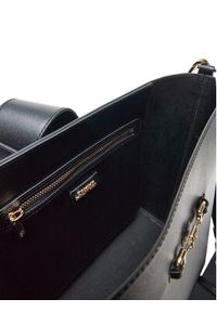 TOMMY HILFIGER - Tommy Hilfiger Torebka Heritage Leather Bucket AW0AW17396 Czarny. Kolor: czarny. Materiał: skórzane #4