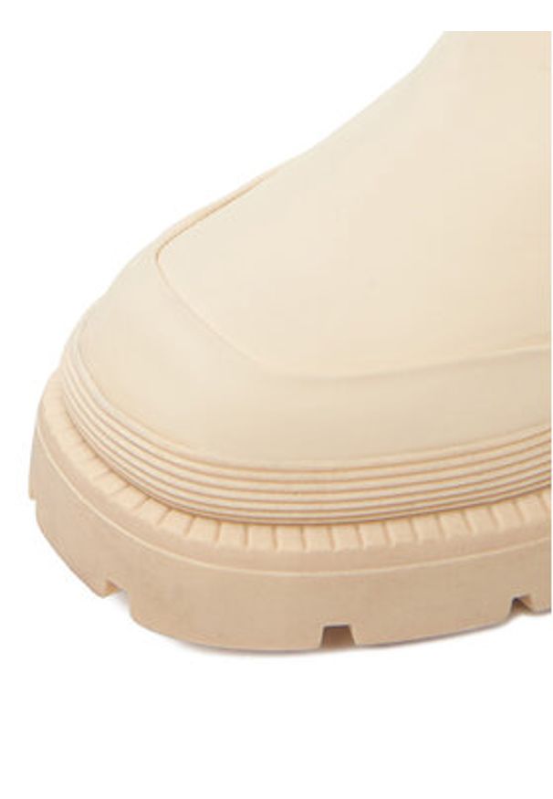 DeeZee Botki 13096-10 Beżowy. Kolor: beżowy. Materiał: syntetyk, materiał