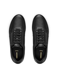 Geox Sneakersy U Avery U65H5A 000BC C9999 Czarny. Kolor: czarny. Materiał: skóra #4