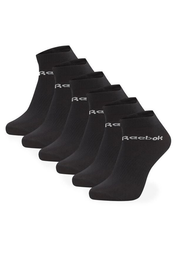 Reebok Zestaw 6 par wysokich skarpet unisex Act Core Inside Sock GH8163 Czarny. Kolor: czarny. Materiał: materiał