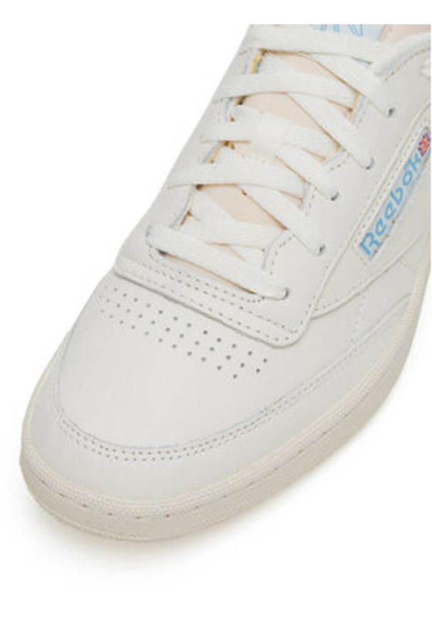Reebok Sneakersy CLUB C 85 VINTAGE 100007794 Beżowy. Kolor: beżowy. Materiał: skóra. Model: Reebok Club