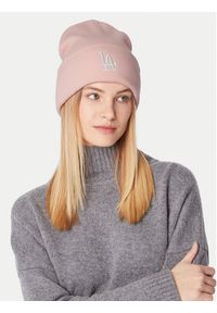 47 Brand Czapka Mlb Los Angeles Dodgers Haymaker 47 Cuff Knit B-HYMKR12ACE-PK Różowy. Kolor: różowy. Materiał: akryl #4