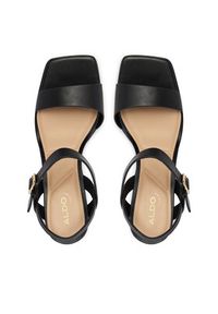 Aldo Sandały Montse 13621139 Czarny. Kolor: czarny. Materiał: skóra #2