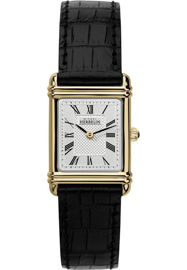 Zegarek Q&Q Zegarek damski Herbelin 17478P08 czarny. Kolor: czarny