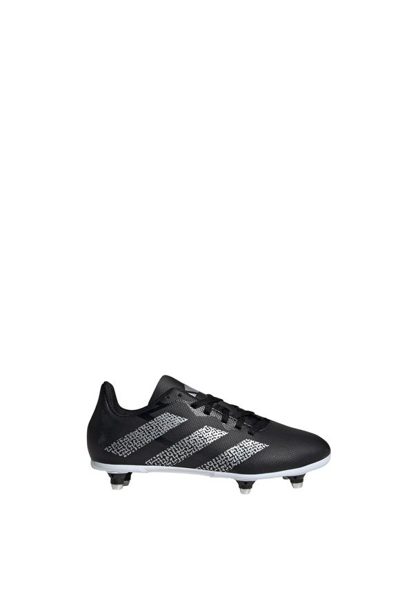Adidas - Rugby Junior SG Boots. Kolor: czarny, biały, wielokolorowy. Materiał: materiał