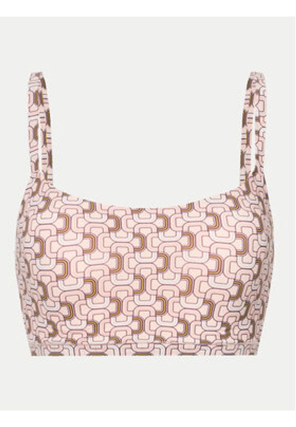 Chantelle Biustonosz top Soft Stretch C11D20 Beżowy. Kolor: beżowy. Materiał: syntetyk