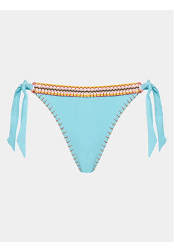 Banana Moon Dół od bikini Madia Kalany Niebieski. Kolor: niebieski. Materiał: syntetyk