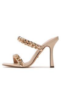 DeeZee Klapki FA21085-9 Beżowy. Kolor: beżowy. Materiał: skóra #3