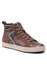 Geox Sneakersy D Blomiee B D266HB 0AJ22 C5005 Brązowy. Kolor: brązowy. Materiał: skóra