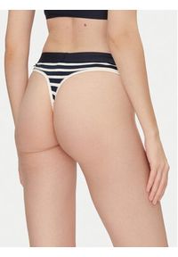 TOMMY HILFIGER - Tommy Hilfiger Stringi UW0UW04796 Granatowy. Kolor: niebieski. Materiał: bawełna #4