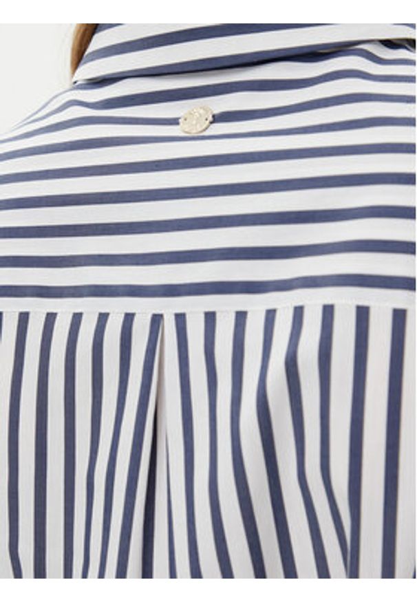 JOOP! Sukienka koszulowa 58 252D58Dominique 30046521 Granatowy Regular Fit. Kolor: niebieski. Materiał: bawełna. Typ sukienki: koszulowe