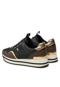 MICHAEL Michael Kors Sneakersy 43R4RNFSCD Czarny. Kolor: czarny. Materiał: skóra