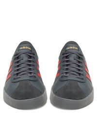 Adidas - adidas Sneakersy VL COURT BASE JR2211 Szary. Kolor: szary. Materiał: skóra