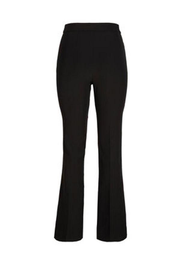 JJXX Spodnie materiałowe 12224631 Czarny Flared Fit. Kolor: czarny. Materiał: syntetyk