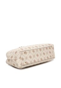 Guess Torebka Carrie Logo HWGP98 98060 Écru. Kolor: kremowy. Materiał: skórzane #3