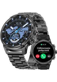 Smartwatch JG Smart SMARTWATCH męski GRAVITY POŁĄCZENIA SMS PULS POMIAR STRESU. Rodzaj zegarka: smartwatch #1