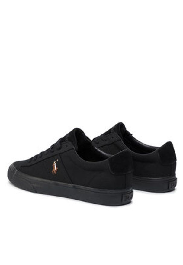 Polo Ralph Lauren Tenisówki Sayer 816764497002 Czarny. Kolor: czarny. Materiał: materiał