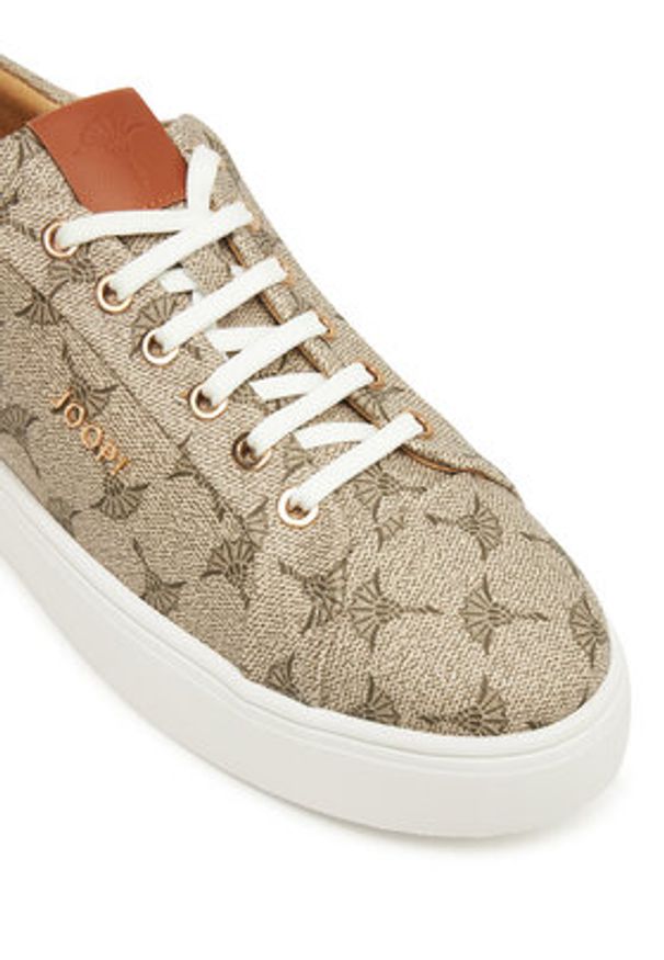 JOOP! Sneakersy Daphne 4140007216 Beżowy. Kolor: beżowy. Materiał: skóra