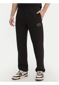 Armani Exchange Spodnie dresowe XM001774 AF19936 UC001 Czarny Regular Fit. Kolor: czarny. Materiał: syntetyk #1
