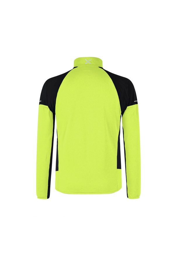 MONTURA - Kurtka softshellowa męska Montura Thermal Grid 2 Maglia. Kolor: żółty, wielokolorowy, zielony